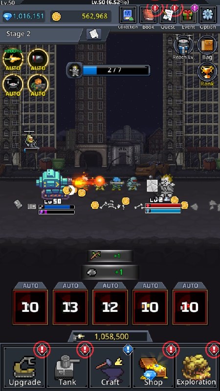 名称：【手机游戏】培养坦克大师 v1.2.8内置菜单描述：【游戏名称】：Grow Tank Master【游戏语言】：中文【游戏大小】：46MB【游戏版本】：1.2.8【游戏包名】：com.pixelstar.gtk链接：🔗夸克：