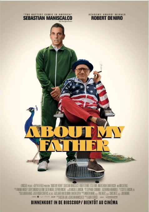 名称：美国电影《关于我的父亲》（2023）描述：导演: 劳拉·特鲁索主演: 罗伯特·德尼罗 / 塞巴斯蒂安·马尼斯科 / 莱丝莉·比伯 / 金·凯特罗尔 / 大卫·拉斯彻 / 更多…类型: 喜剧制片国家/地区: 美国上映日期: 2023-05-26(美国)片长: 89分钟链接：🔗夸克：
