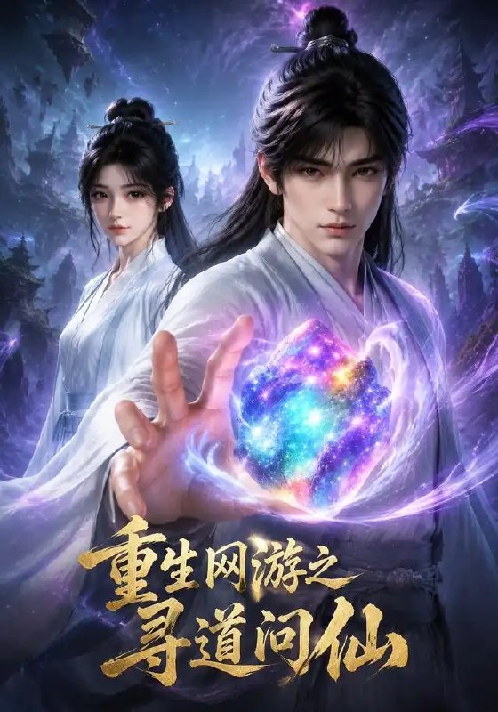 名称：重生网游之寻道问仙（60集）AI短剧描述：前世他是仙途陨落的废柴，今生借AI网游《寻道问仙》重踏修真路