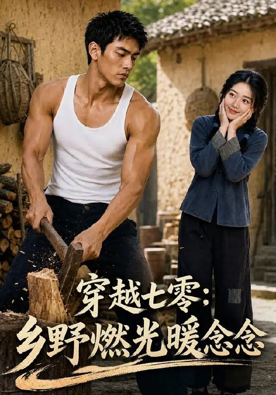 名称：穿越七零乡：野燃光暖念念&穿越七零乡野燃光暖念念（100集）AI短剧描述：七零年代的乡野风烟里，现代灵魂意外落定