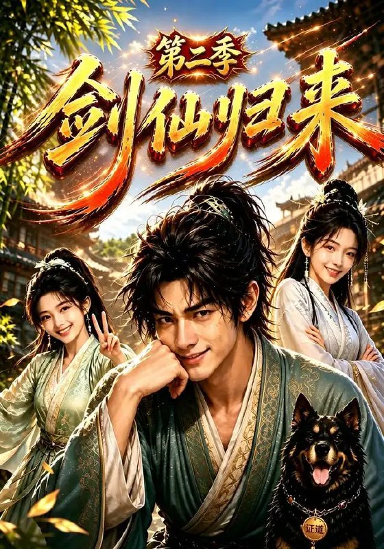 名称：剑仙归来第二季（155集）AI短剧描述：昔日剑仙遭暗算陨落凡尘，百年后携无上道韵重归都市