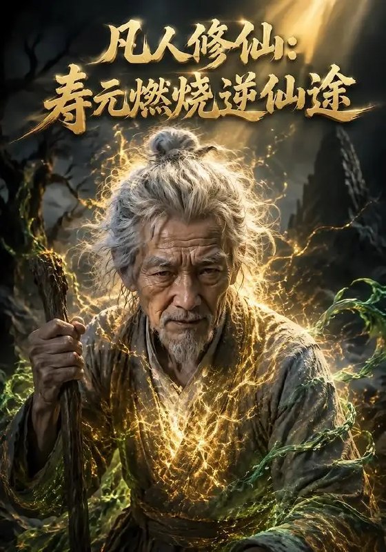 名称：凡人修仙：寿元燃烧逆仙途&凡人修仙寿元燃烧逆仙途（97集）AI短剧描述：凡尘少年韩立，身负神秘小瓶，却遭仙途断绝之厄