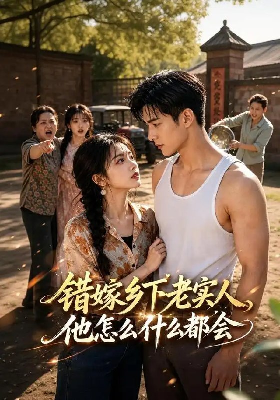 名称：错嫁乡下老实人，他怎么什么都会&错嫁乡下老实人他怎么什么都会（50集）AI短剧描述：一场阴差阳错的错嫁，将她推向了乡野的粗茶淡饭