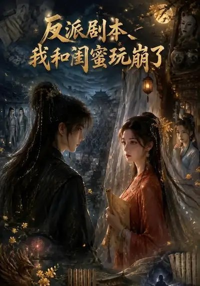 名称：反派剧本我和闺蜜玩崩了（45集）AI短剧描述：穿书成恶毒女配，我攥着反派剧本的手微微发颤