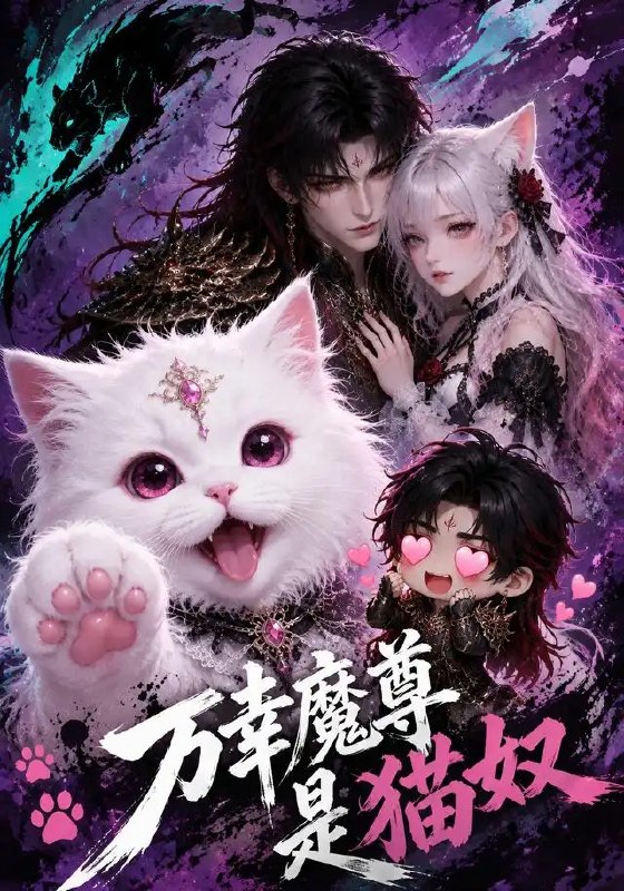 名称：万幸魔尊是猫奴（45集）AI短剧描述：修真界闻风丧胆的魔尊，竟是只会对软萌小猫俯首称臣的“猫奴”