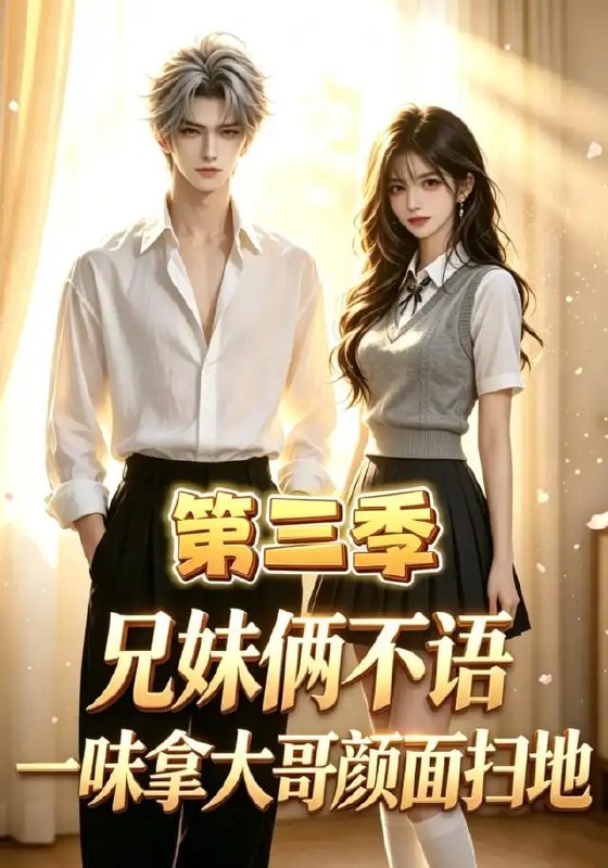 名称：兄妹俩不语，一味拿大哥颜面扫地第三季&兄妹俩不语一味拿大哥颜面扫地第三季（65集）AI短剧描述：兄妹俩不语，一味拿大哥颜面扫地第三季温情回归