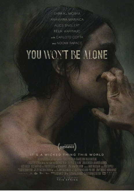 名称：英国电影《你不会孤单》（2022）描述：导演: 戈兰·斯托列夫斯基主演: 劳米·拉佩斯 / 萨拉·克利莫斯卡 / 爱丽丝·恩格勒特 / 安娜玛丽亚·玛琳卡 / 卡里托·科塔 / 更多…类型: 剧情 / 恐怖制片国家/地区: 英国 / 塞尔维亚 / 澳大利亚上映日期: 2022-01-22(圣丹斯电影节) / 2022-04-01(美国)片长: 110分钟链接：🔗夸克：