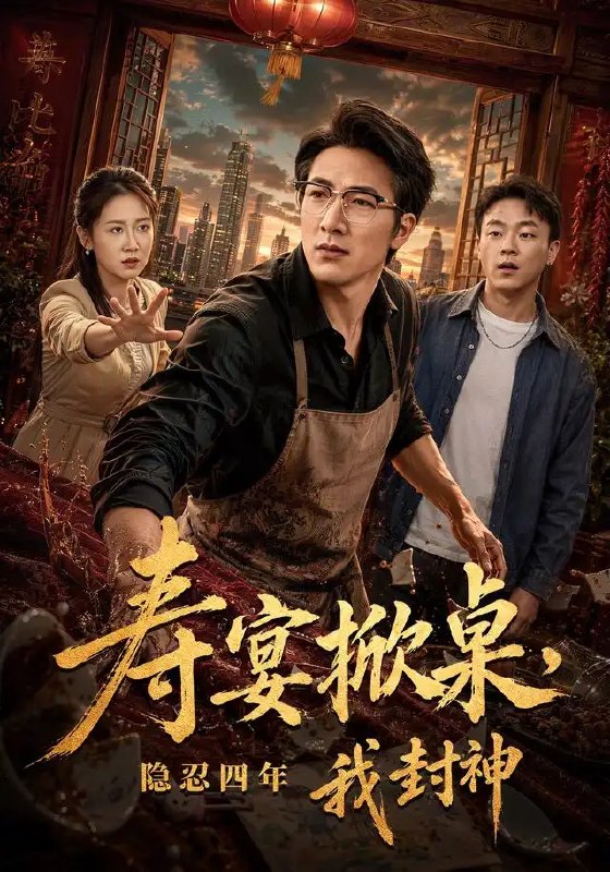 名称：寿宴掀桌，隐忍四年我封神（80集）商琪&侯青念&孙嘉欣描述：寿宴红烛摇曳，四年隐忍终成锋