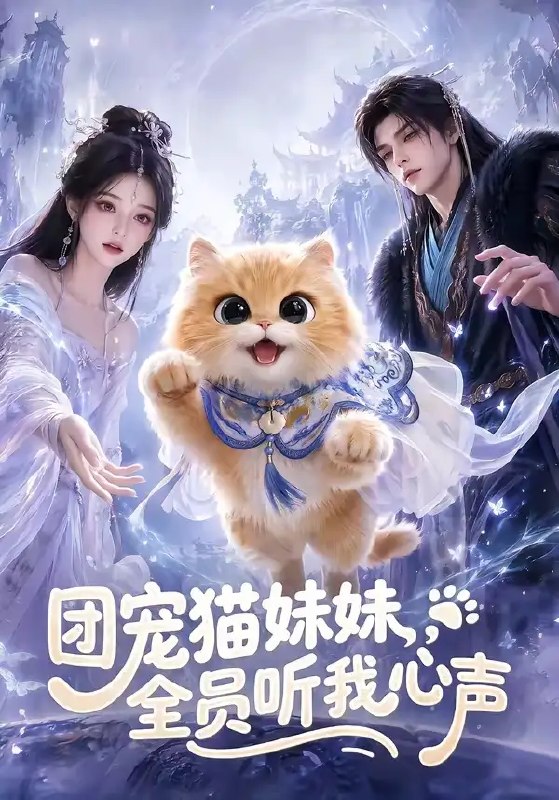 名称：团宠猫妹妹，全员听我心声&团宠猫妹妹全员听我心声（47集）AI短剧描述：当娇软猫妹误入豪门，心声竟成全员“直播弹幕”