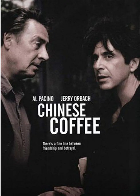 名称：美国电影《中国咖啡》（2000）描述：导演: 阿尔·帕西诺主演: 阿尔·帕西诺 / 杰里·奥尔巴赫 / 苏珊·弗洛德类型: 剧情制片国家/地区: 美国上映日期: 2000-09-02片长: 99 分钟链接：🔗夸克：