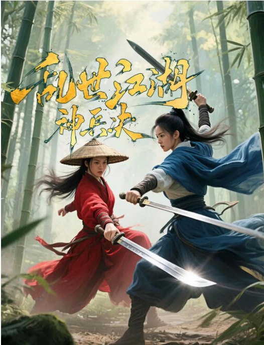 名称：国剧《乱世江湖:神兵决》（2025）描述：主演: 杨伊墨 / 李璟羿类型: 悬疑 / 历史 / 古装制片国家/地区: 中国大陆上映日期: 2025-06-13(中国大陆)片长: 69分钟链接：🔗夸克：