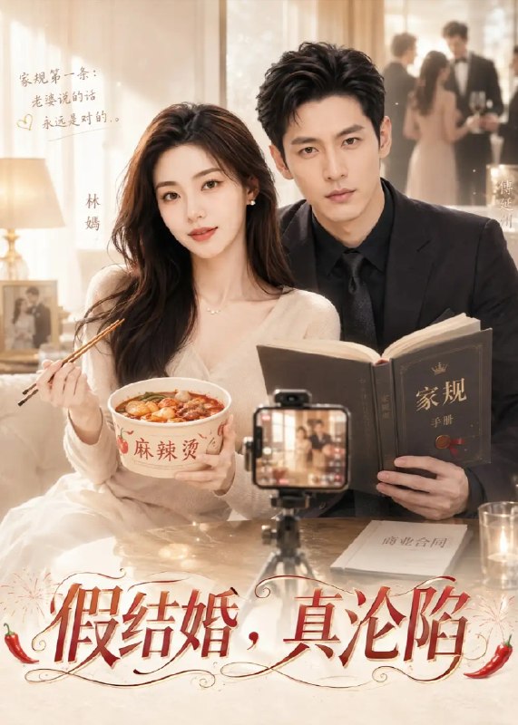 名称：假结婚，真沦陷&假结婚真沦陷（80集）AI短剧描述：协议婚姻的纸页尚余墨香，她与他在虚妄契约里各怀心事