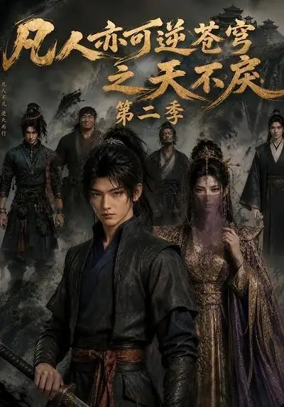 名称：凡人亦可逆苍穹之天不戾第二季（67集）AI短剧描述：逆世孤勇，凡躯撼天