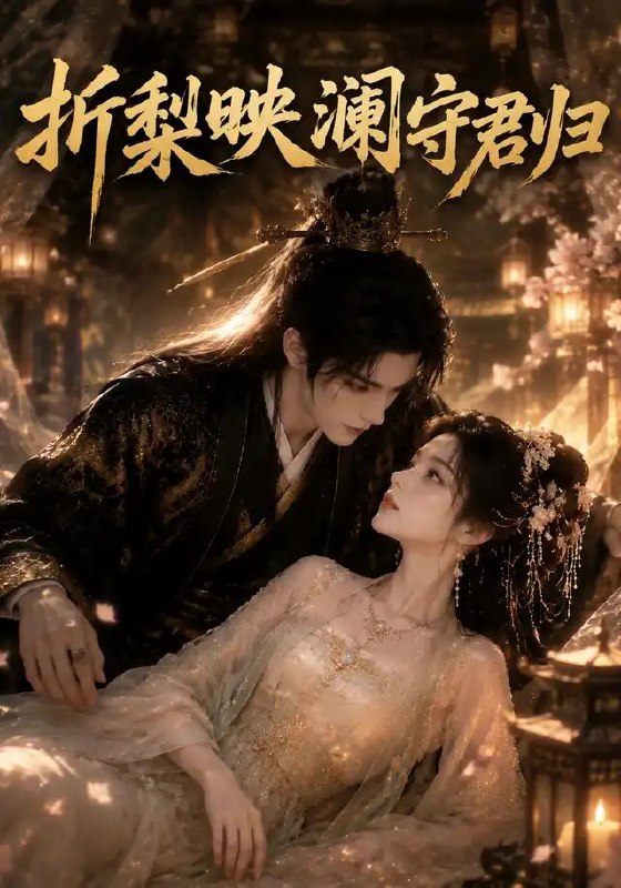 名称：折梨映澜守君归（80集）AI短剧描述：梨枝折，澜水映，她守着一城烟雨等故人归期