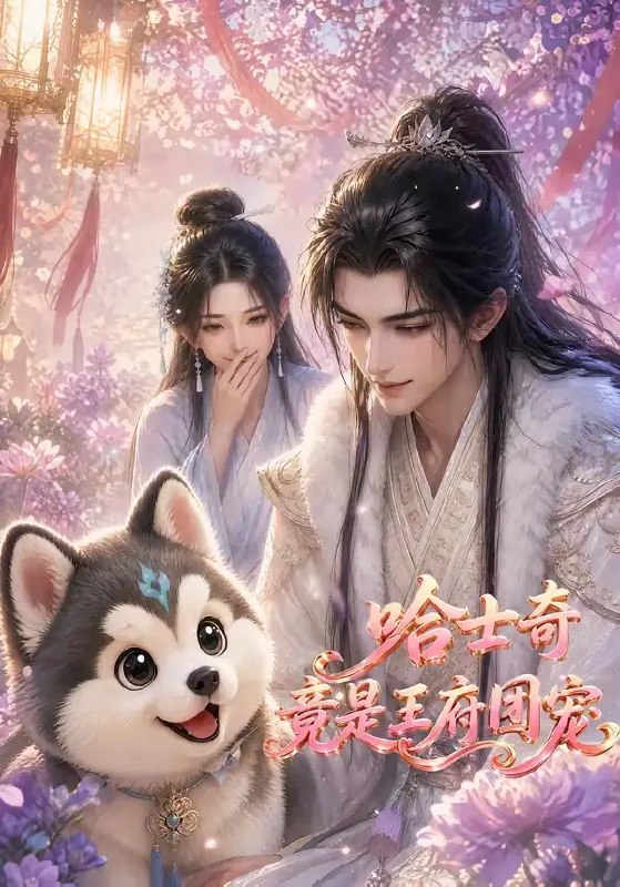 名称：哈士奇竟是王府团宠（65集）AI短剧描述：王府寒夜，一只哈士奇误入朱门，竟成冷面王爷心头软肋