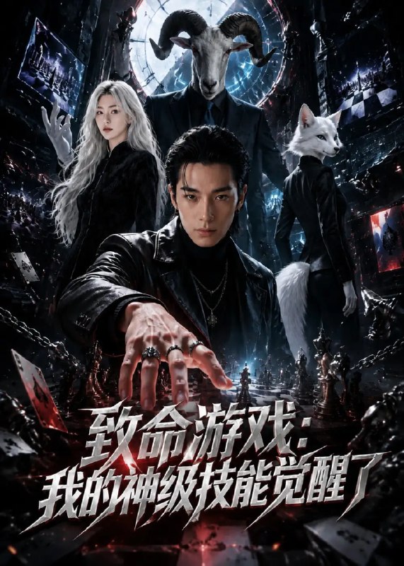 名称：致命游戏：我的神级技能觉醒了&致命游戏我的神级技能觉醒了（80集）AI短剧描述：当林默踏入全息游戏《深渊》的刹那，现实与虚幻的边界轰然碎裂