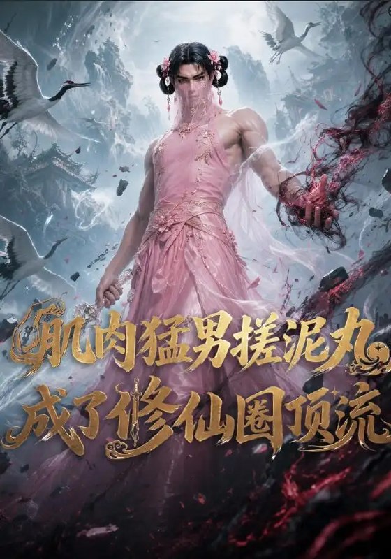名称：肌肉猛男搓泥丸成了修仙圈顶流（40集）AI短剧描述：筋肉虬结的莽汉，十指翻飞间将寻常泥土搓作灵丹，竟在修仙界掀起惊涛骇浪