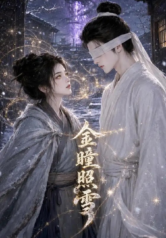名称：金瞳照雪（60集）AI短剧描述：雪岭寒渊，她于绝境睁开了尘封的“金瞳”
