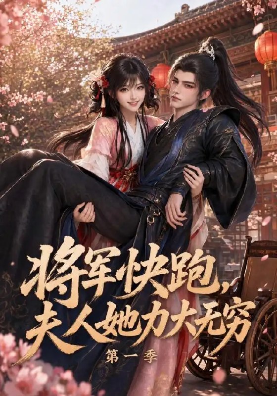 名称：将军快跑，夫人她力大无穷第一季&将军快跑夫人她力大无穷第一季（80集）AI短剧描述：乱世烽烟里，将军萧珩执剑守山河，却未料新婚夫人沈清辞竟是天生神力