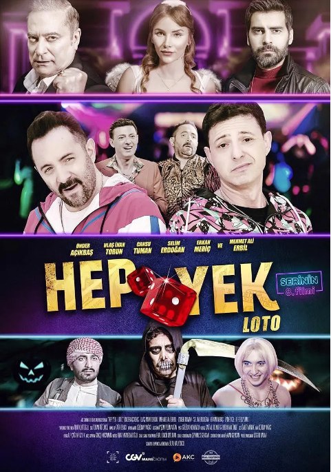 名称：土耳其电影《Hep Yek：乐透》（2025）描述：导演: 比拉尔·卡利翁库主演: 厄恩德尔·阿奇克巴斯 / 埃尔詹·阿夫萨尔 / 穆罕默德·阿里·埃尔比勒类型: 喜剧制片国家/地区: 土耳其上映日期: 2025-06-06(土耳其)片长: 85分钟链接：🔗夸克：