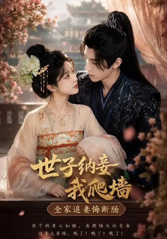 名称：世子纳妾我爬墙，全家追妻悔断肠&世子纳妾我爬墙全家追妻悔断肠（76集）AI短剧描述：红烛照见新人笑，旧人独守空闺老