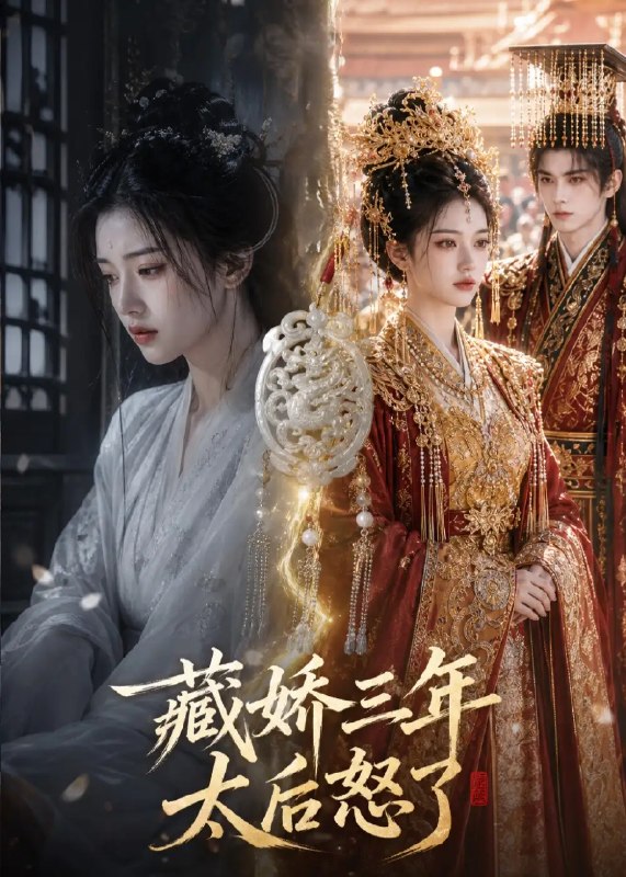名称：藏娇三年，太后怒了&藏娇三年太后怒了（49集）AI短剧描述：深宫寂寂，她藏娇三载，温顺如笼中雀