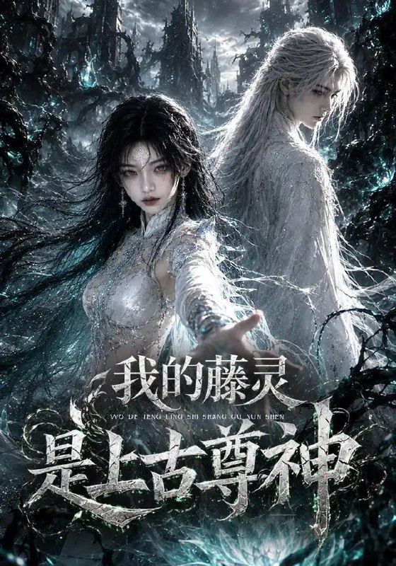 名称：我的藤灵是上古尊神（90集）AI短剧描述：青藤绕腕时，她才知这株伴生灵竟是上古尊神