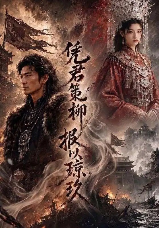 名称：凭君策柳，报以琼玖&凭君策柳报以琼玖（51集）AI短剧描述：柳岸轻策，君以柳枝为信；深闺报之，我以琼玖酬情