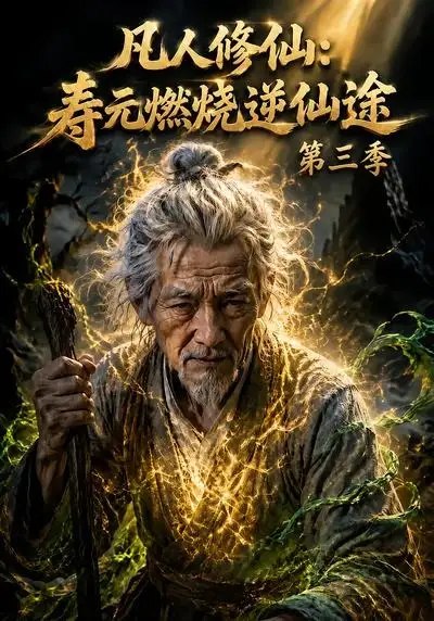 名称：凡人修仙：寿元燃烧逆仙途第三季&凡人修仙寿元燃烧逆仙途第三季（80集）AI短剧描述：凡人修仙路，寿元作薪柴