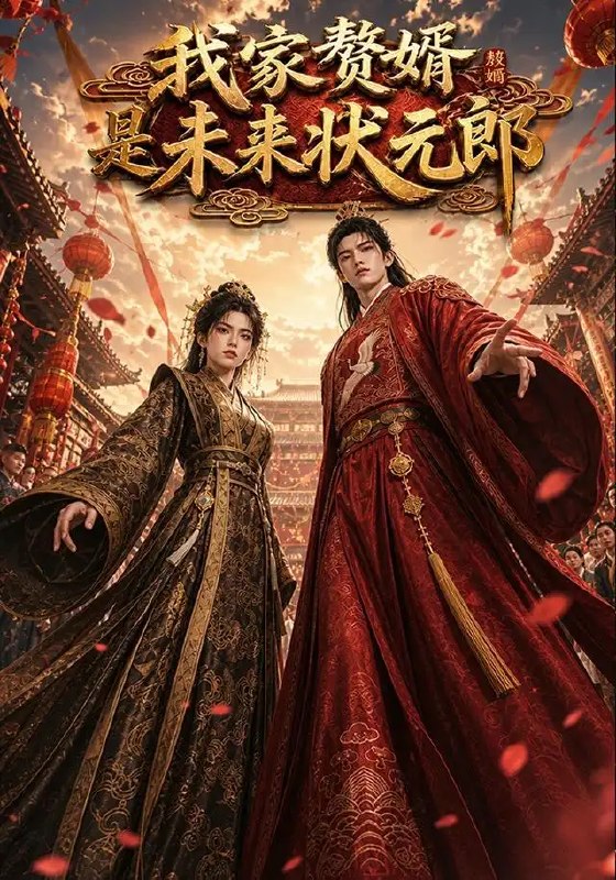 名称：我家赘婿是未来状元郎（87集）AI短剧描述：寒门赘婿，执笔如剑