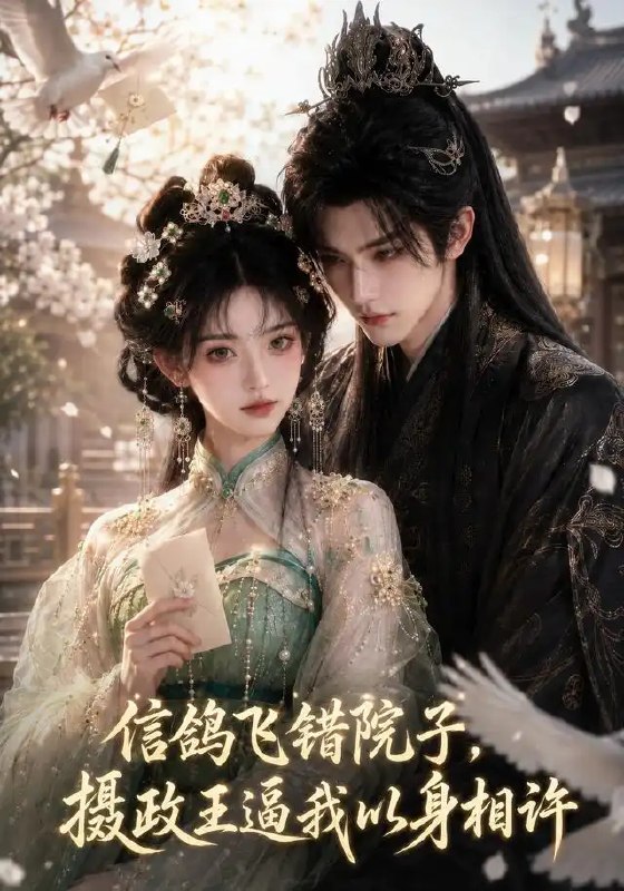 名称：信鸽飞错院子，摄政王逼我以身相许&信鸽飞错院子摄政王逼我以身相许（15集）AI短剧描述：一只信鸽误落别院，一纸密函错送佳人