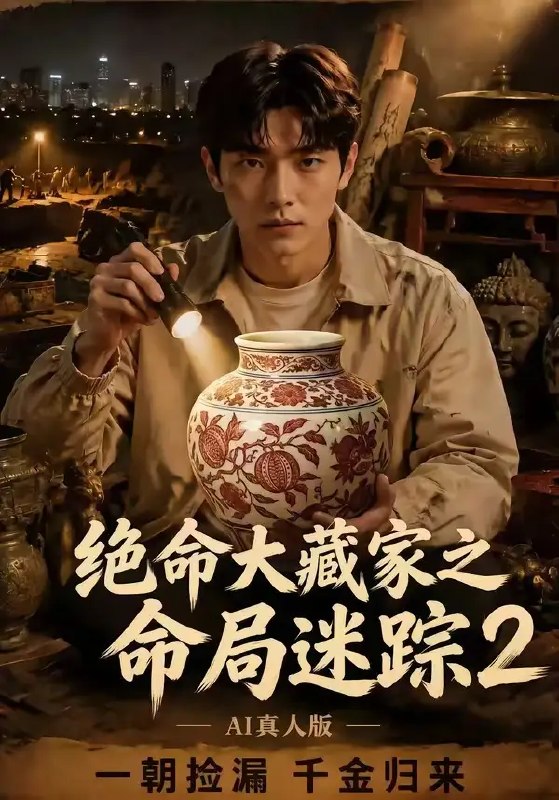 名称：绝命大藏家之命局迷踪2（72集）AI短剧描述：迷雾再起，局中藏局