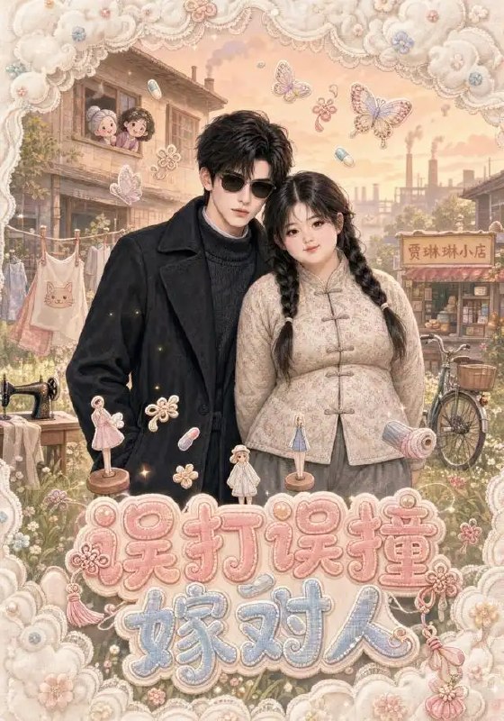 名称：误打误撞嫁对人（76集）AI短剧描述：雨夜错嫁，她原是替身入局，却误撞进他精心织就的温柔网