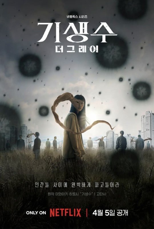 名称：寄生兽：灰色部队 (2024) 4K HDR 全6集 内封简繁韩字幕描述：该剧讲述有一天从宇宙中分离出来的身份不明的寄生生物们以人类为宿主开始杀人，形成只属于他们的势力后，寄生生物与想要阻止他们的人类对决的故事