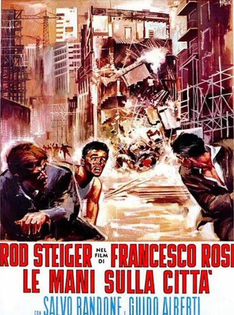 名称：意大利电影《城市上空的手》（1963）描述：导演: 弗朗西斯科·罗西主演: 罗德·斯泰格尔 / 萨尔沃·兰多内 / 圭多·阿尔贝蒂 / Marcello Cannavale / Dante Di Pinto类型: 剧情制片国家/地区: 意大利 / 法国上映日期: 1963-01-02(阿卡普尔科电影节) / 1963-11-07片长: 105分钟链接：🔗夸克：