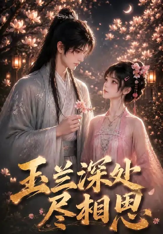 名称：玉兰深处尽相思（73集）AI短剧描述：暮春玉兰开又谢，旧宅深院锁清秋