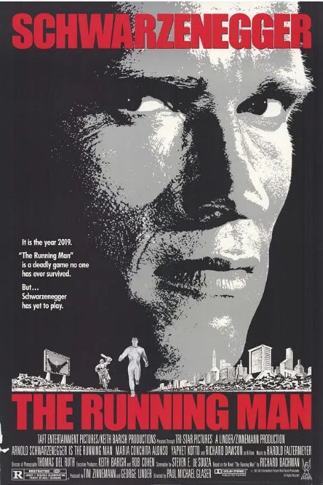 名称：美国电影《过关斩将》（1987）描述：导演: 保罗·迈克尔·格拉泽主演: 阿诺·施瓦辛格 / 玛利亚·康柯塔·阿隆索 / Jim Brown / 杰西·温图拉 / Dweezil Zappa类型: 动作 / 科幻 / 惊悚制片国家/地区: 美国上映日期: 1987-11-13(美国)片长: 101 分钟链接：🔗夸克：