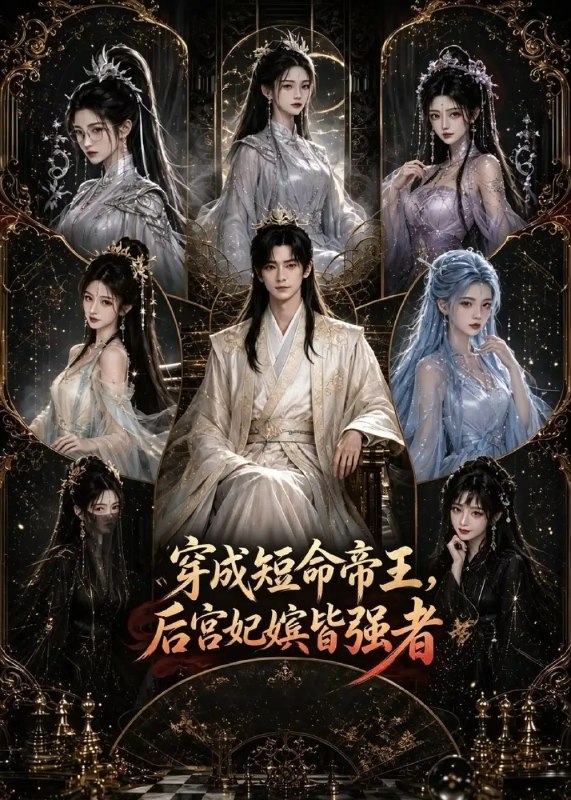 名称：穿成短命帝王，后宫妃嫔皆强者&穿成短命帝王后宫妃嫔皆强者（20集）AI短剧描述：魂穿短命帝王，他睁眼便见后宫皆藏龙卧虎：贵妃执剑可破千军，昭仪通晓经纬奇术，才人竟是隐世医仙