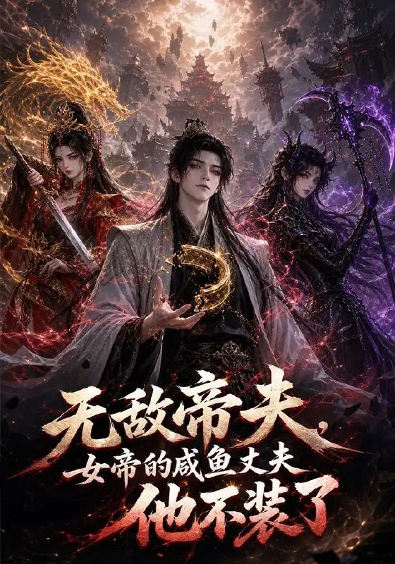 名称：无敌帝夫，女帝的咸鱼丈夫他不装了&无敌帝夫女帝的咸鱼丈夫他不装了（86集）AI短剧描述：他本是九天之上的至尊，却甘做女帝身侧的咸鱼丈夫，掩尽锋芒