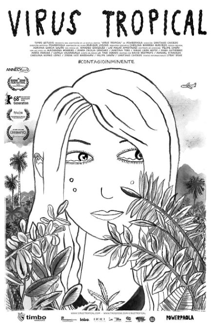 名称：哥伦比亚动漫电影《热带病毒》（2017）描述：导演: 圣地亚哥·凯塞多主演: Alejandra Borrero / Diego León Hoyos / María Cecilia Sánchez / Camila Valenzuela类型: 剧情 / 动画 / 传记制片国家/地区: 哥伦比亚 / 厄瓜多尔上映日期: 2017-10-21(安锡动画电影节)片长: 97分钟链接：🔗夸克：