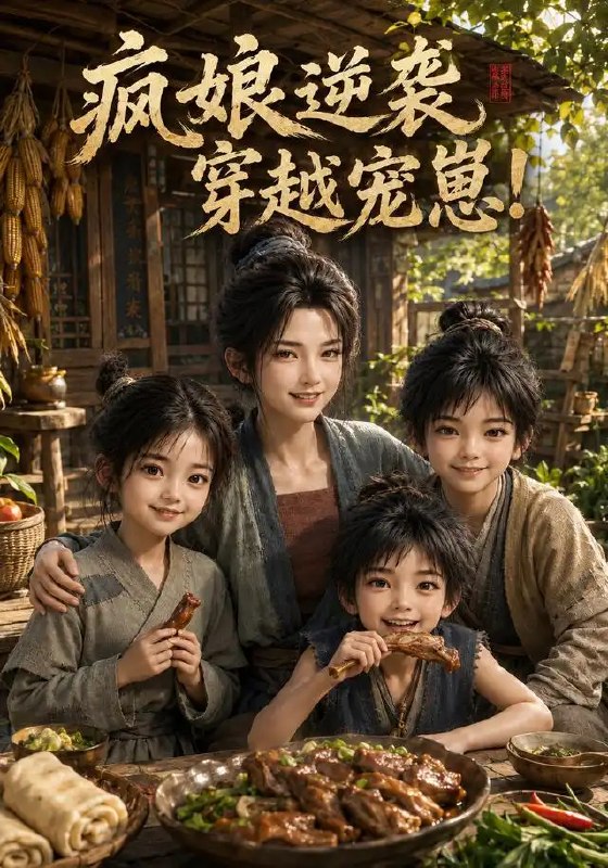 名称：疯娘改命，穿越宠崽&疯娘改命穿越宠崽（300集）AI短剧描述：疯娘改命穿越宠崽短剧：一缕异世孤魂穿越成人人口中的疯娘，面对懵懂稚子，她敛起锋芒，于荆棘丛中踏出锦绣路