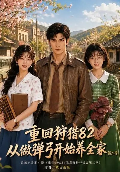 名称：重回狩猎82从做弹弓开始养全家第二季（118集）AI短剧描述：重返1982的猎风掠过山野，他指尖的弹弓划破岁月沉寂