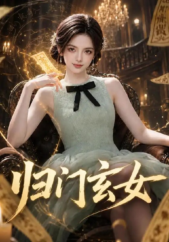 名称：归门玄女（77集）AI短剧描述：《归门玄女》讲述玄门孤女一朝觉醒，携天机重归门庭的宿命之旅