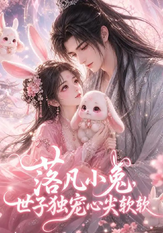 名称：落凡小兔，世子独宠心尖软软&落凡小兔世子独宠心尖软软（128集）AI短剧描述：月宫玉兔不慎落凡，化作懵懂少女撞入世子萧珩的清冷世界