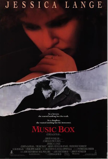 名称：美国电影《八音盒》（1989）描述：导演: 科斯塔-加夫拉斯主演: 杰西卡·兰格 / 阿明·缪勒-斯塔尔 / 弗雷德里克·福瑞斯特 / 唐纳德·莫法特 / 卢卡斯·哈斯 / 更多…类型: 剧情 / 惊悚制片国家/地区: 美国上映日期: 1989-12-22片长: 124 分钟链接：🔗夸克：