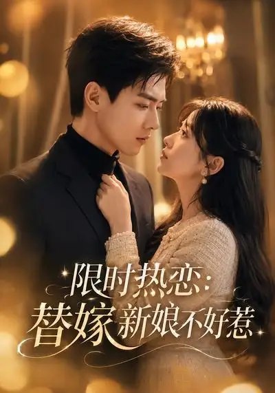 名称：限时热恋：替嫁新娘不好惹&限时热恋替嫁新娘不好惹（75集）AI短剧描述：她本是豪门遗珠，一朝替嫁沦为笑柄