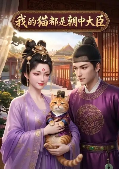 名称：我的猫都是朝中大臣（31集）AI短剧描述：当林晚意外能听懂猫语，才知自家院中狸奴皆是朝中重臣化身