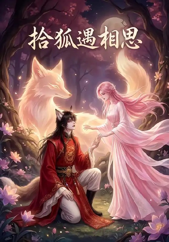 名称：拾狐遇相思（51集）AI短剧描述：暮雨青丘，书生误拾灵狐，竟牵出三生石上未断的相思债