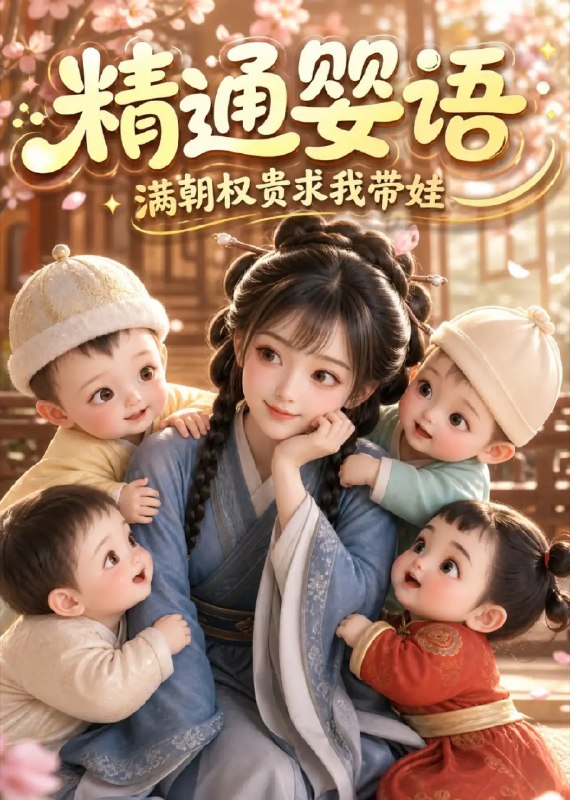 名称：精通婴语满朝权贵求我带娃（60集）AI短剧描述：穿越千年的灵魂，竟通晓婴孩秘语