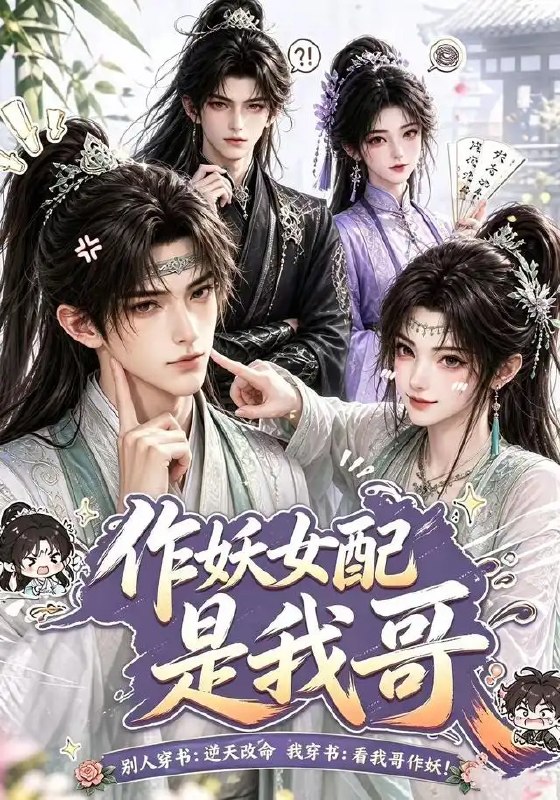名称：作妖女配是我哥（52集）AI短剧描述：穿书入局，她本应是炮灰背景，却惊觉那嚣张作妖的女配竟是嫡亲兄长